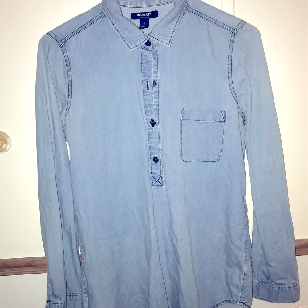 Old Navy Quarter Button Pull Over